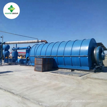 Pioneer used plastic pyrolysis machine with demo running plant